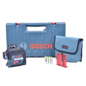 Nível a Laser Linhas Cruzadas 30 Metros GLL3-80 Bosch