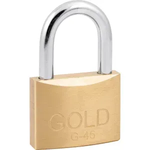 Cadeado Latao 40mm Gold Gold