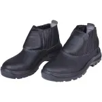 Botina em Couro Preta Vulca Flex 10VB48 Marluvas