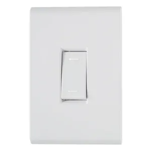 Conjunto 4x2 com 1 Interruptor Liz 10A 250V Branco Tramontina