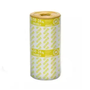Lona Amarela 4 x 50M 24Kg 120 Micras Lonax