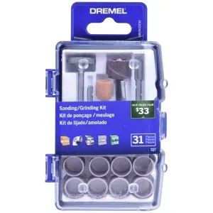 Kit Para Mini Retífica 31 Peças Para Lixar e Afiar Dremel