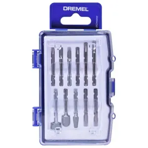 Jogo para Mini Retífica Esculpir e Gravar - 11 Peças Dremel