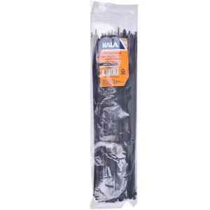 Abraçadeira Nylon 3,6mm x 150mm Preta 100 Peças Kala