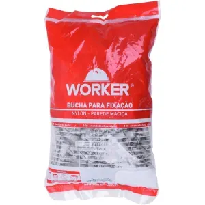 Bucha 10 250pc Nylon Parede Macica Worker