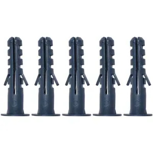 Bucha de Plástico 10 Para Parede Maciça 421308 Worker – 5Pçs