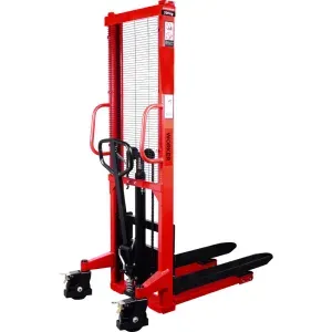 Empilhadeira Manual Dupla em Aço 1 Tonelada 550x1150mm Worker