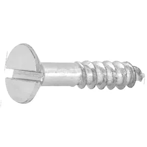 Parafuso Madeira Cabeça Chata 5,5x50mm 100 Peças Worker