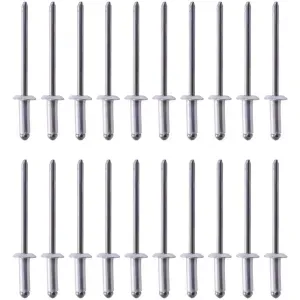 Rebite de Alumínio 4mm x 10mm 20 Peças Worker