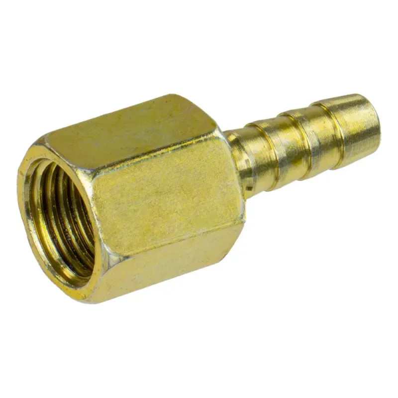 Espigão Fêmea 1/4" x 3/8" 5 Peças Para Mangueira Worker