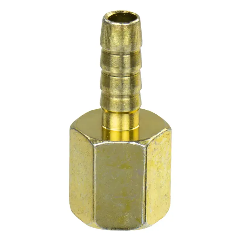 Espigão Fêmea 1/4" x 3/8" 5 Peças Para Mangueira Worker