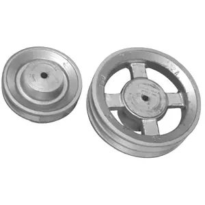 Polia de Alumínio B2 70mm 2 Canais Worker