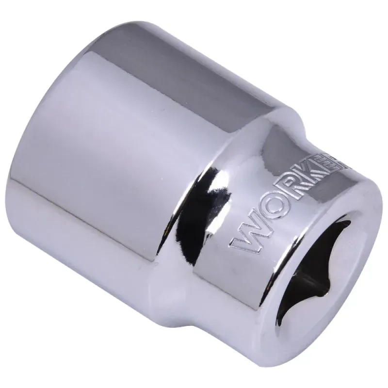 Soquete Estriado Encaixe 1/2" 27mm Worker