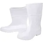 Bota Pvc Branca Nr 41 Cano Médio Sem Forro Kala