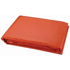 LONA ENCERADO POLIET 100 MICRAS 12X10M LARANJA KALA