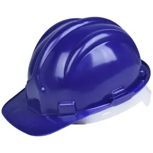 Capacete PLT na cor Azul Escuro Plastcor