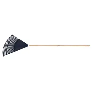 Vassoura Com 26 Dentes Preto Cabo Madeira 120cm Tramontina