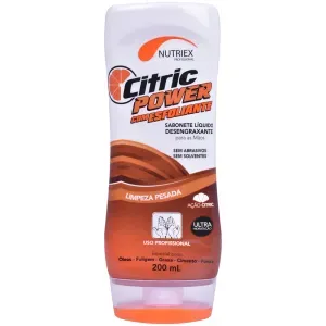 Sabonete Líquido Desengraxante Citric Power 200ml Nutriex