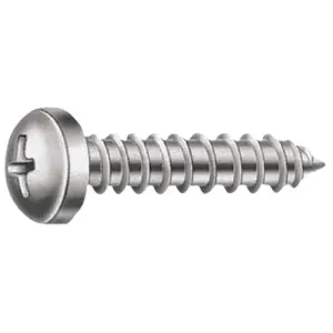 Parafuso Auto Atarraxante Panela 4,8x50mm 200 Peças Worker