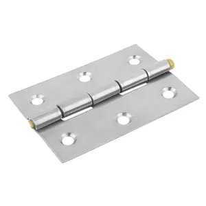 DOBRADIÇA INOX PINO SIMPLES 4" KALA 24 PEÇAS