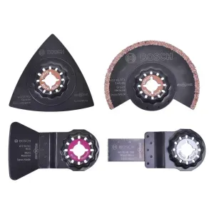 Kit Para Corte / Lixamento e Reforma Azulejo Bosch – 4 Peças