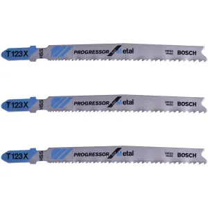 Lâmina de Serra Tico-Tico T123X Bosch – 3 Peças