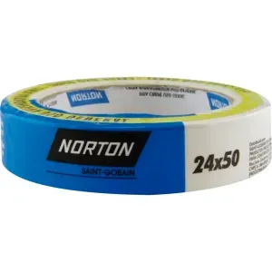 Fita Crepe Sanfonada para Uso Geral 24mm 50m Norton