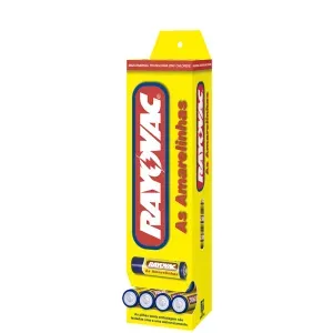PILHA AMARELINHA RAYOVAC AAA PALITO 40PCS