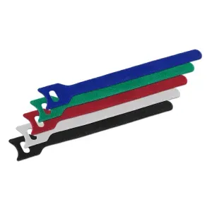 Abraçadeira Fixa Fácil Cores Diversas 250x12mm 10 Pçs Worker