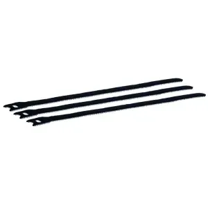 Abraçadeira Fixa Fácil Preta 330 x 12mm com 10 Peças Worker