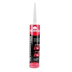 Adesivo Fixa Carroceria Poliuretano Branco 400g Worker
