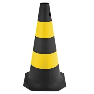 CONE SINALIZACAO PVC 50CM WORKER