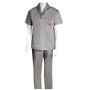 Conjunto Uniforme Industrial Cinza GG Worker