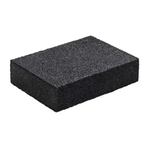 Esponja Abrasiva Preta Grão 100 100x70x25mm Worker