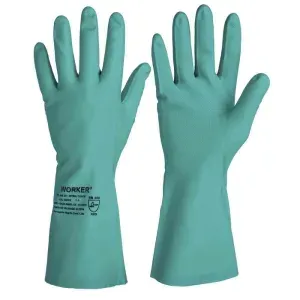 Luva de Borracha Nitrílica Touch G Antiderrapante Worker