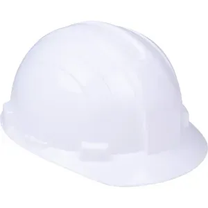 Capacete de Proteção Industrial Branco Max Worker