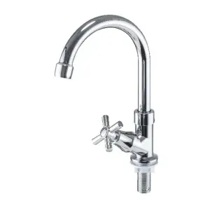 Torneira Lavatório  1/4" Giratório Abs Cromado C66 Liege