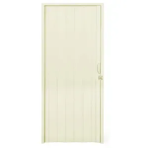 Porta Sanfonada PVC 2,10m Bege Liege