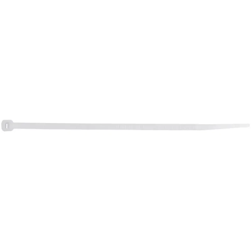 Abraçadeira Nylon 2,5mm x 200mm Branca Kala 100 Peças