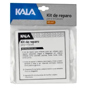 Kit de Reparo para Infláveis com 10 Unidades Kala