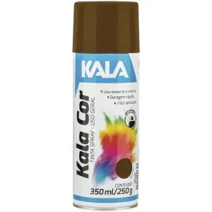 TINTA SPRAY USO GERAL KALA MARROM 350ML