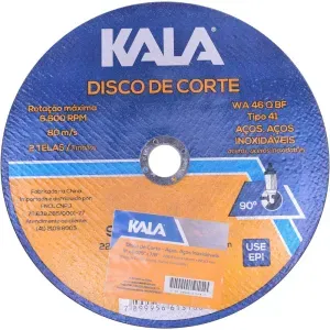 Disco de Corte Fino Inox 9"x1,9x22,23mm Kala