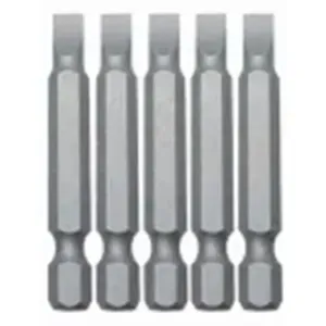 Bits Fenda 6,0mm 1/4" x 50,8mm com 5 Peças Collins