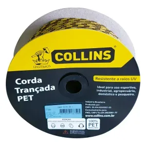 Corda Pet Trançada em Carretel 4mmx217m Collins