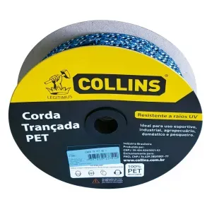 Corda Pet Trançada em Carretel 5mmx133m Collins