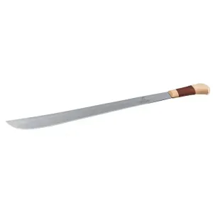 Facão Terçado de Aço SAE com Cabo Madeira 17” Kala