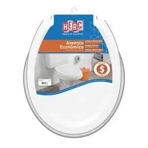ASSENTO SANITÁRIO INJETADO BRANCO HERC