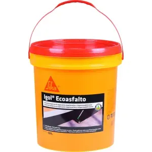 Igol Ecoasfalto Impermeabilizante Preto 18L Sika