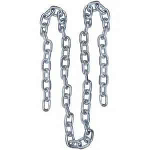 Corrente Galvanizada Elo Curto 12,5mm 14m 50kg Acerosid