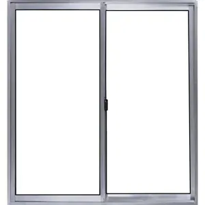 Janela Tropical Slim de Alumínio 2 Folhas VL 100x100cm Aluvid